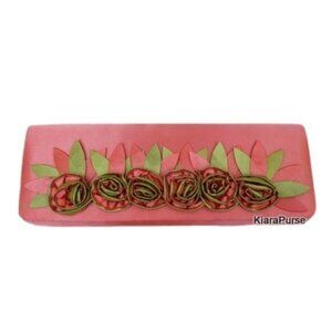 BellaKiara purse original special floral bag with shoulder chain